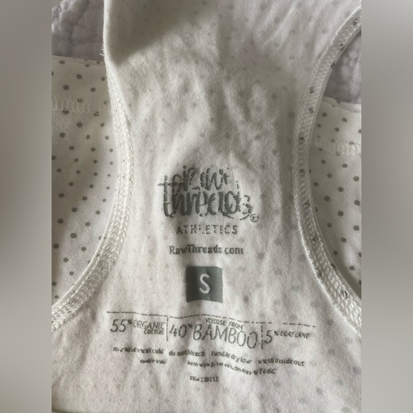 Raw Threads white spotted Core Tank - Picture 2 of 2